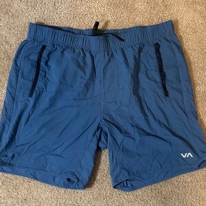 RVCA Blue Performance Shorts